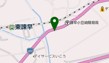 服部理容院の地図画像