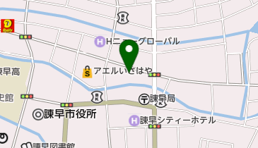 ヘアーサロンひがしの地図画像