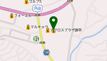 諫早久山キッチンの地図画像