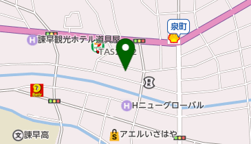 水月楼・本明の地図画像