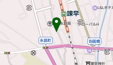 諫早市消防団 第7分団研修所の地図画像