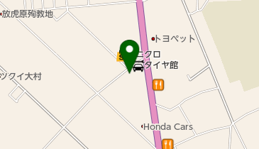 大村テント製作所の地図画像