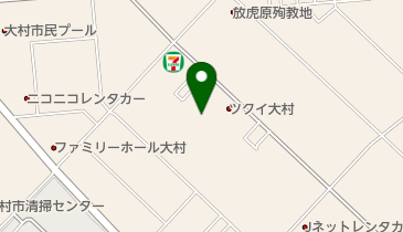だいちゃんの店衣料館大村店の地図画像