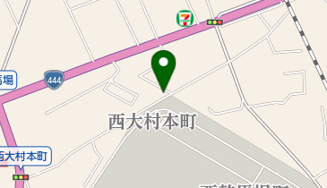 川上ガラス店の地図画像