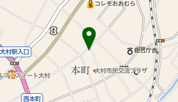 サウンド大村の地図画像
