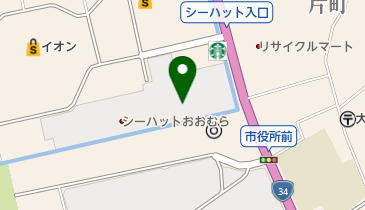 大村市 中央公民館の地図画像