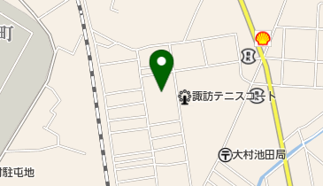 西大村地区コミュニティセンターの地図画像