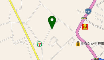 植松ニコピンクラブの地図画像