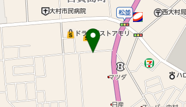 美容室クレールの地図画像