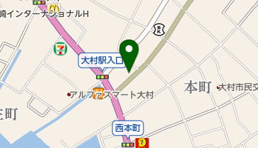 しらはと美容室の地図画像