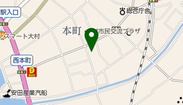 有限会社武田呉服店の地図画像