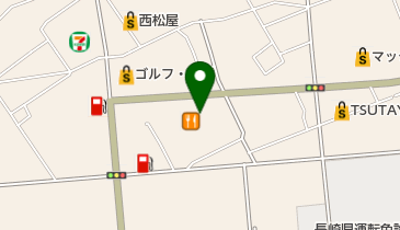 ソニックワールド大村の地図画像