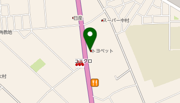 長崎トヨペット株式会社大村店の地図画像