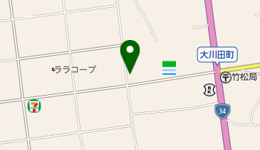 写房なかむらの地図画像