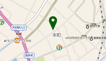 スナックひろこの地図画像