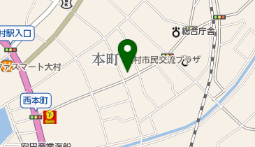 中村時計店の地図画像
