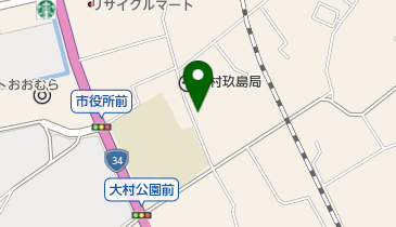 アミカ美容室の地図画像