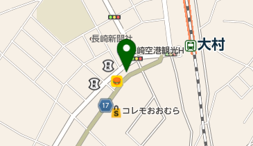 サロンドサワの地図画像