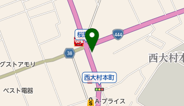 エイブルネットワーク大村店の地図画像