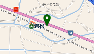 焼肉の弥助の地図画像