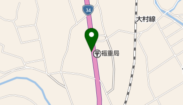 一山理容院の地図画像