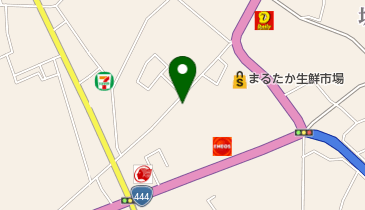 ヘアーサロンヒロの地図画像