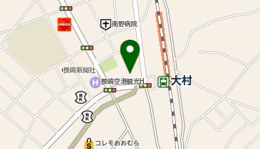 扇屋食堂の地図画像