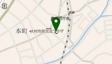 長崎地方裁判所大村支部執行官室の地図画像