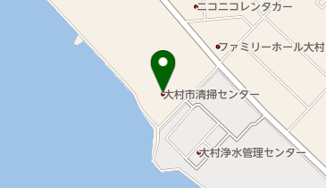 大村市役所 環境センターの地図画像