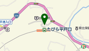 北松通運株式会社の地図画像