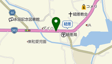 浜口商店の地図画像