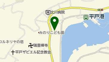 カトレア美容室の地図画像