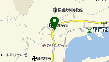平戸調剤薬局の地図画像
