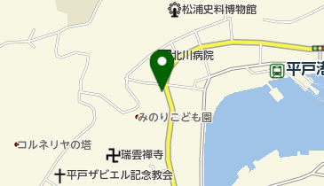 一ふじ食堂の地図画像