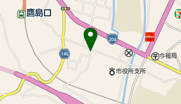 ビューティサロンすえながの地図画像