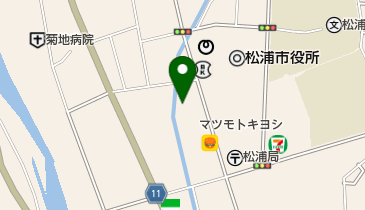 メガネショップまつうらの地図画像