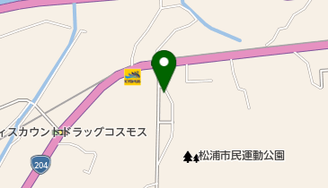 髪倶楽部シークの地図画像