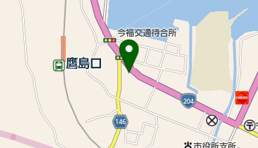 しみず理容の地図画像