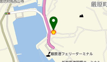 新出光 厳原支店の地図画像