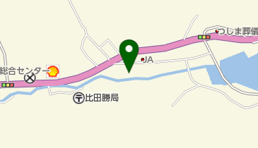 上対馬クリーニングの地図画像