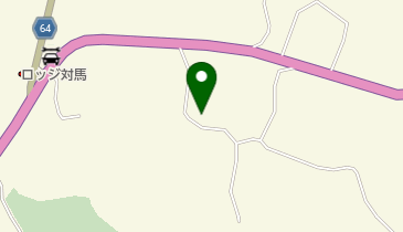 対馬の森どうぶつ病院の地図画像