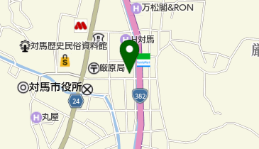 株式会社ジェイティーシー対馬店の地図画像