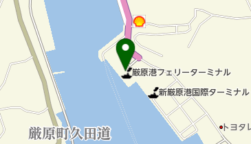 福岡検疫所厳原・比田勝出張所の地図画像