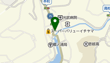 上田屋商店の地図画像