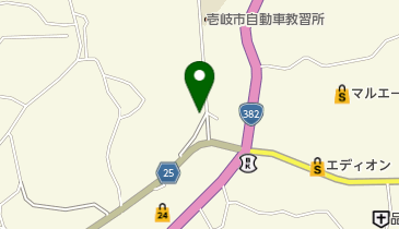 たちば川美容室の地図画像