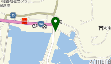 石田町漁協の地図画像