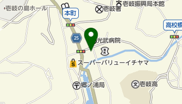 レディスファッションやまさの地図画像