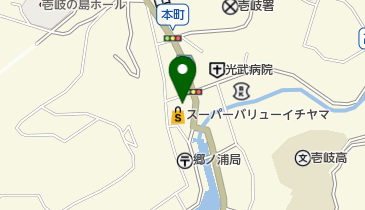 あさの理容店の地図画像