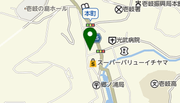 タカラ理容店の地図画像