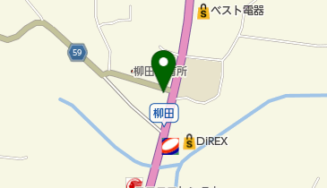 牧山理容店の地図画像